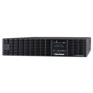 CyberPower OL1500RTXL2UN Rack or Tower UPS, UL Rated, RM Card installed, extendable LCD panel, 8x NEMA 5-15R, generator compatibility
